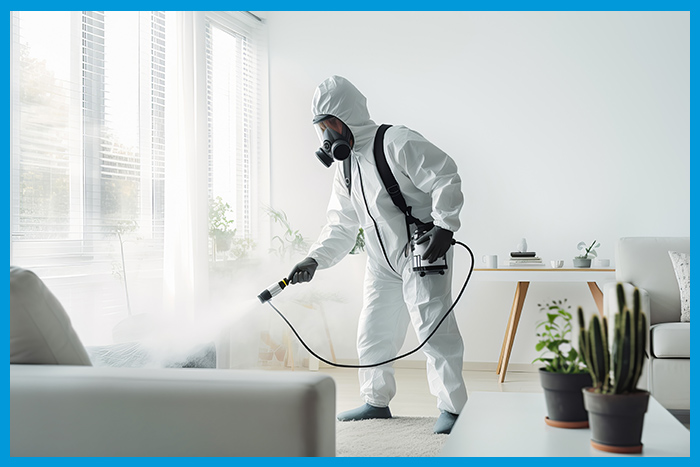 Intervention d'extermination sur un canapé infesté de punaises de lit