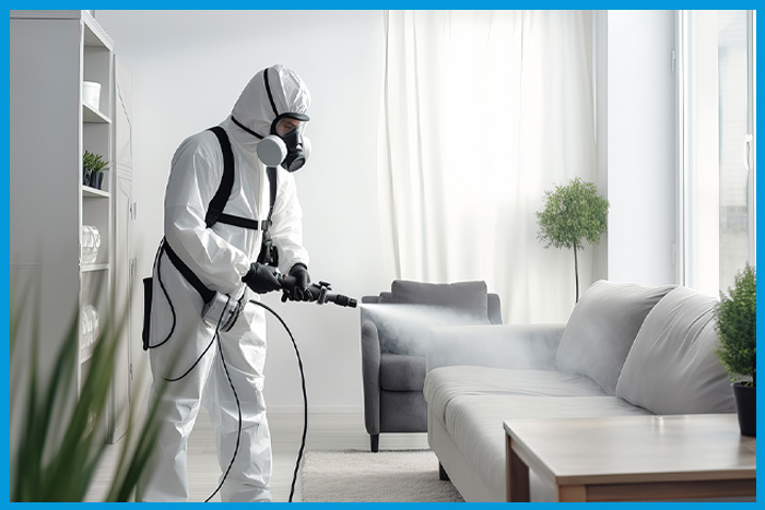 Extermination des punaises de lit par des professionnels..