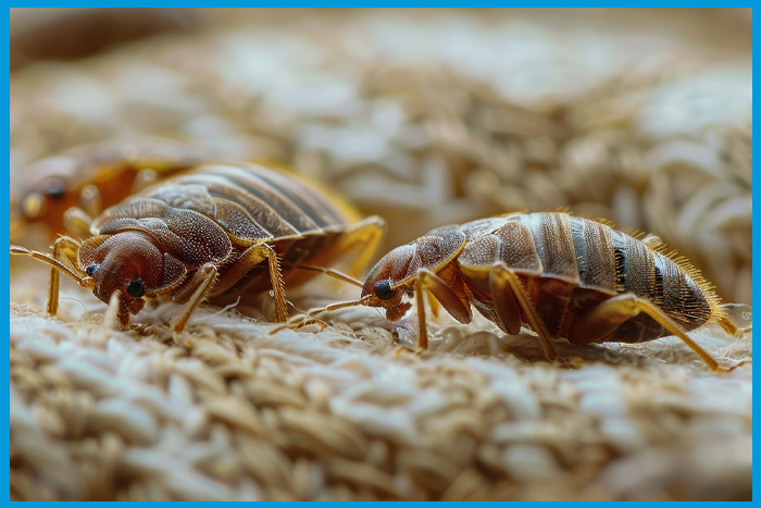 Photo de punaise de lit pour vous aider à les reconnaître.