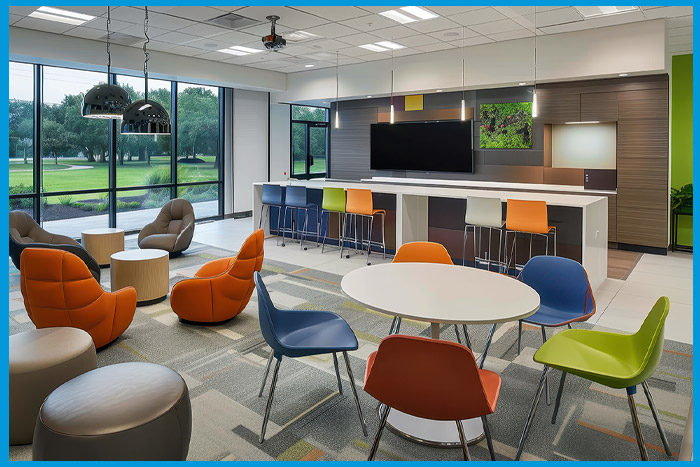 Espace de repos utilisant des matériaux résistants aux punaises de lit