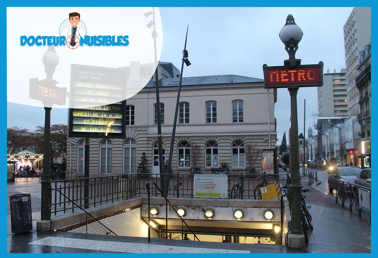 Punaises de lit à Issy les Moulineaux